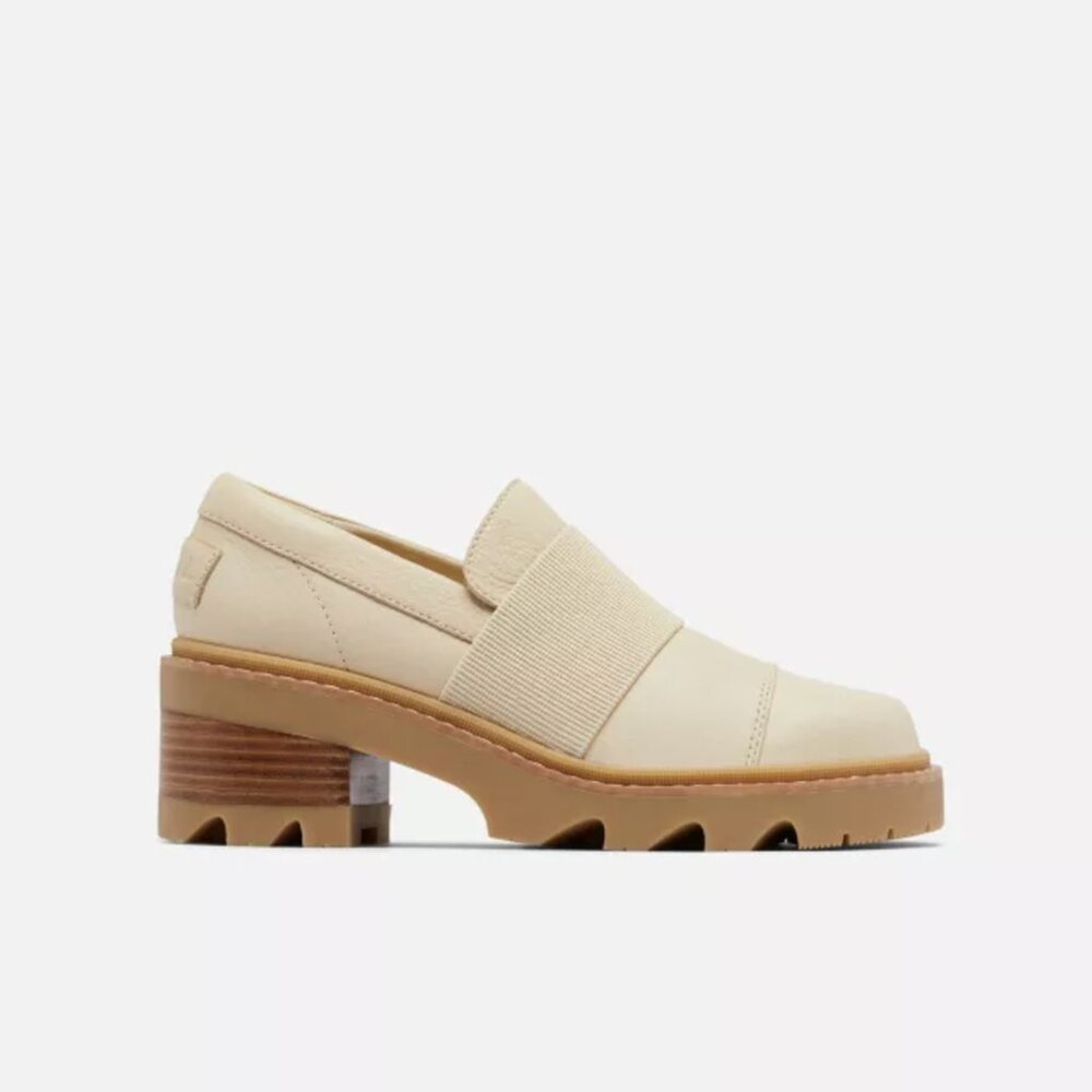 SOREL Women's Joan Now™ Loafer in Bleached Ceramic, Gum Size 8 NWT